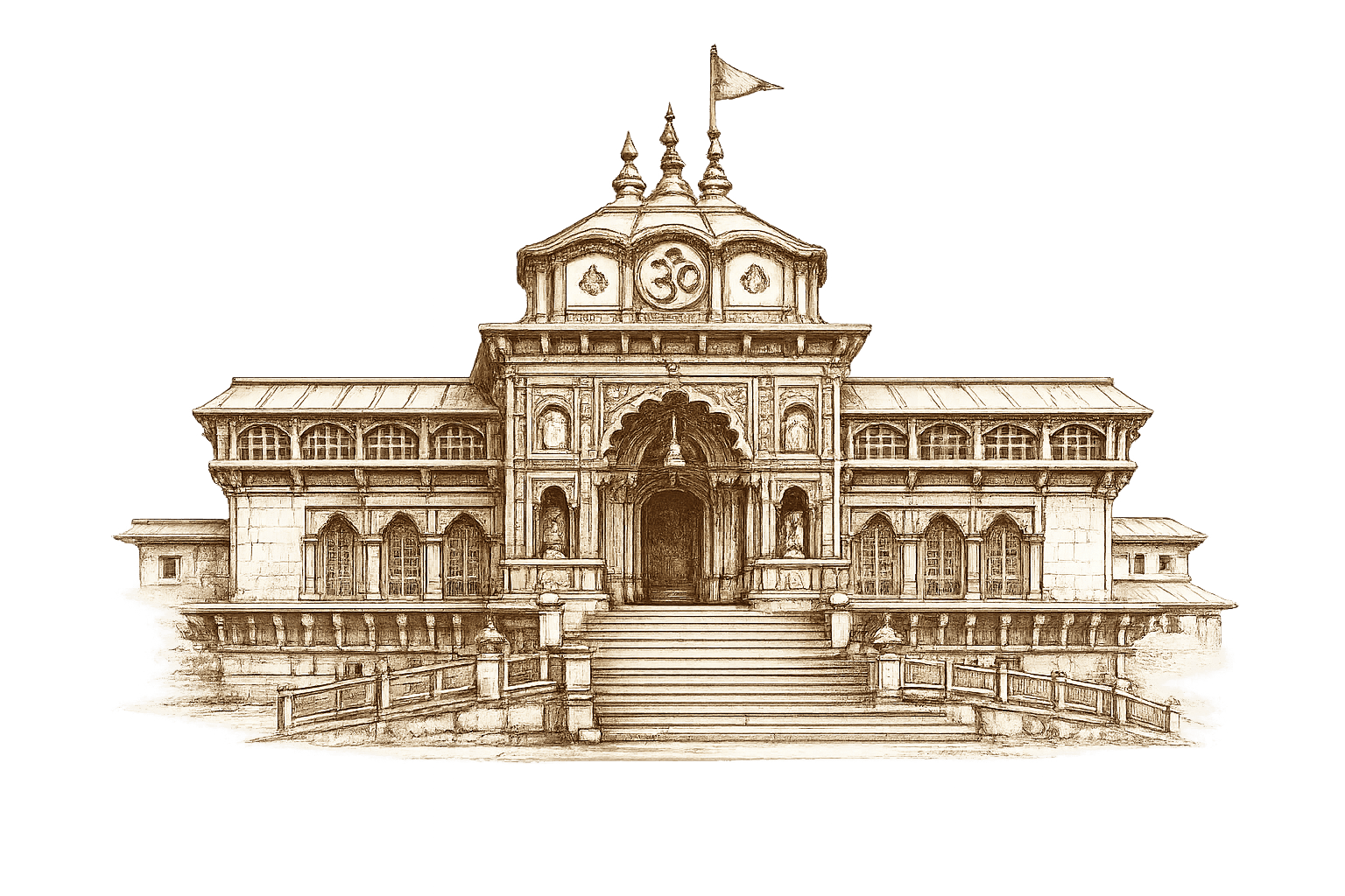 Temple Sketch
